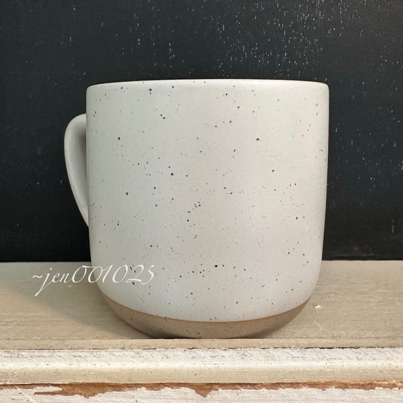 12oz Stoneware Heart Mug Cream/Clay - Hearth & Hand Magnolia - Picture 8 of 11
